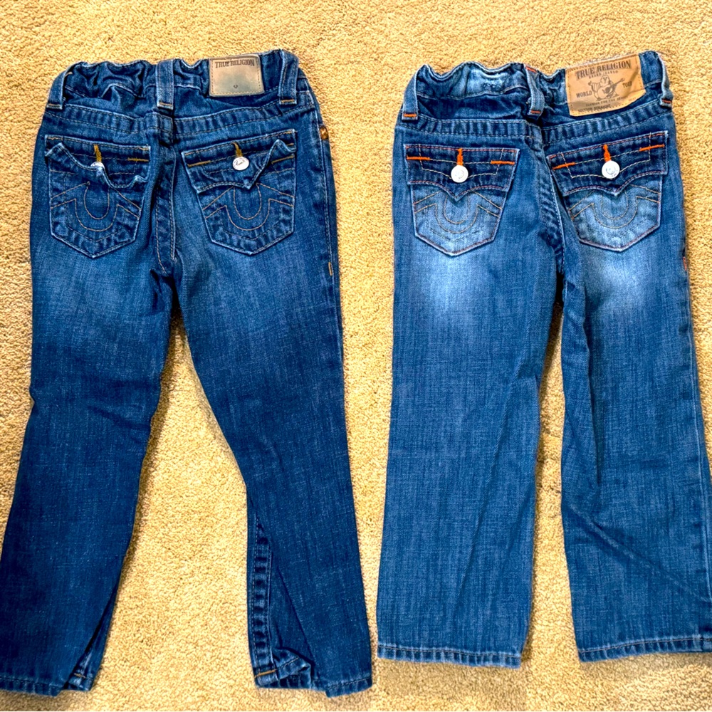 True Religion toddler boys jeans